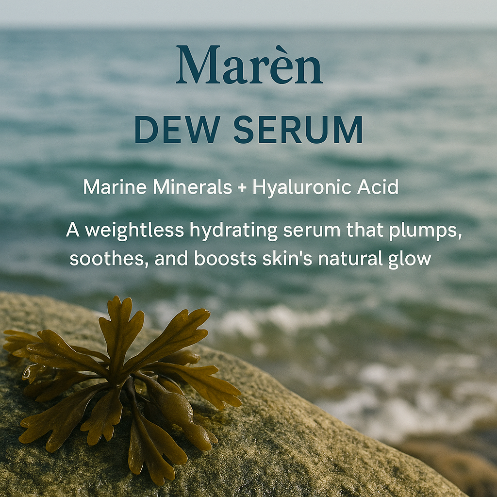 Dew From the Sea: Unlocking Hydration with Marèn Dew Serum