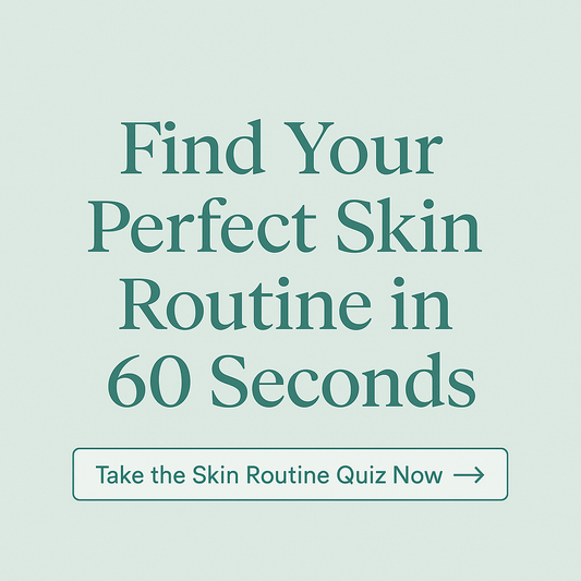 Find Your Perfect Skin Routine in 60 Seconds