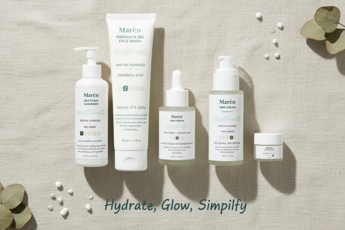 The Ultimate Simple Routine with Marèn for Dry, Dehydrated Skin